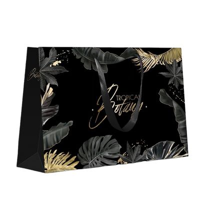 качество  Luxury Christmas Cosmetics Jewellery Paper Bag Shopping Tote Bag Art Paper завод