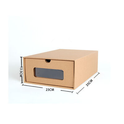 качество  Corrugated Drawer Shoe Box Recycled Materials Stamping Embossing завод